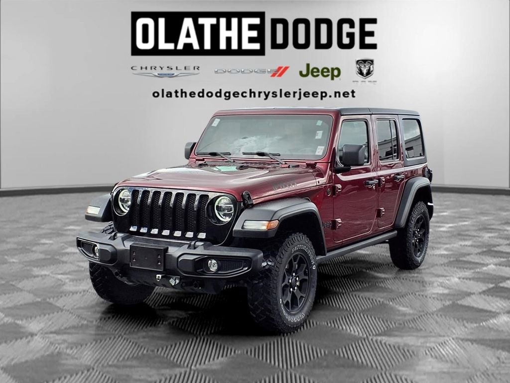 Used 2021 Jeep Wrangler Unlimited Sport image 1