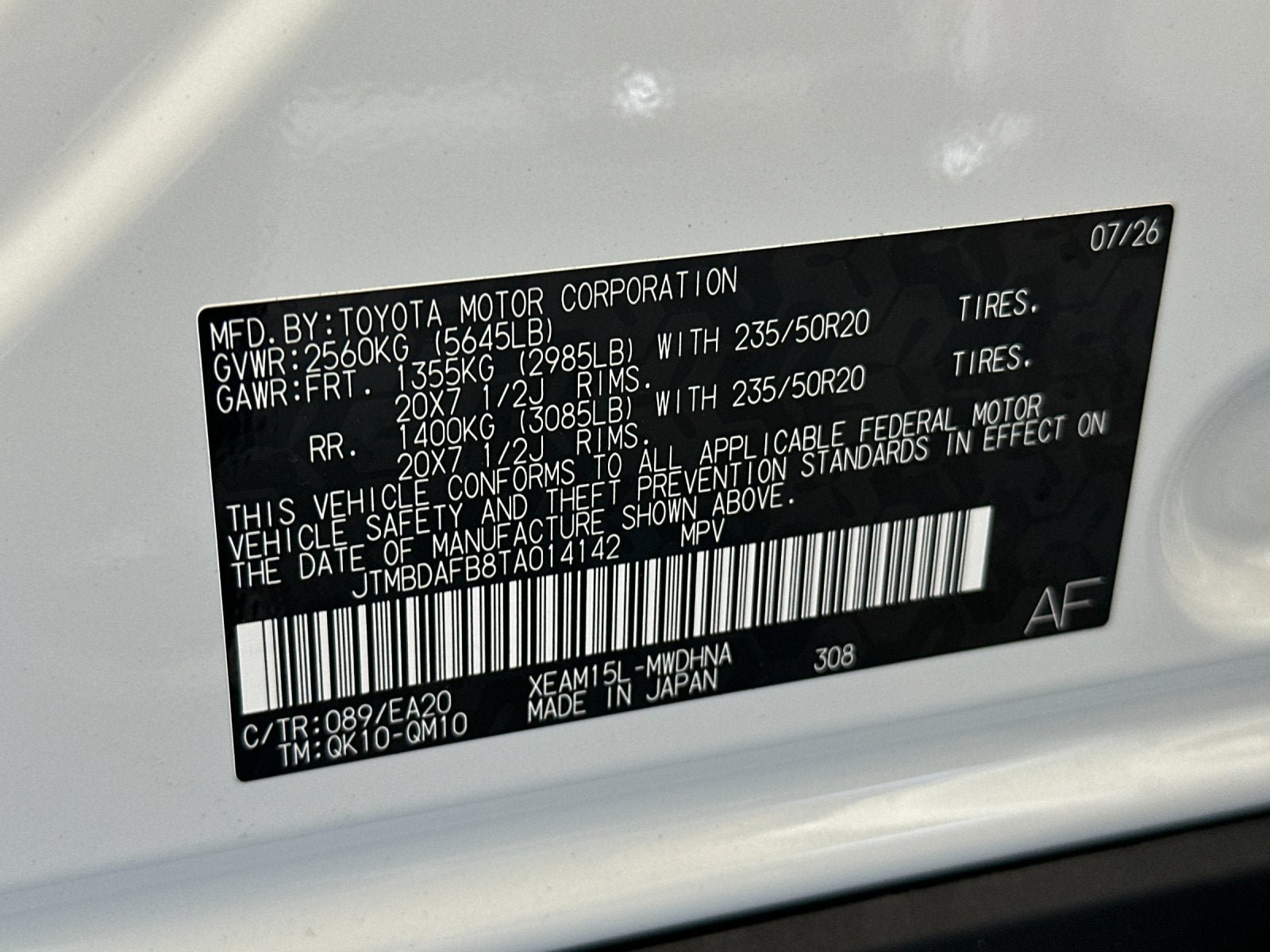 New 2026 Toyota bZ AWD/4WD image 33