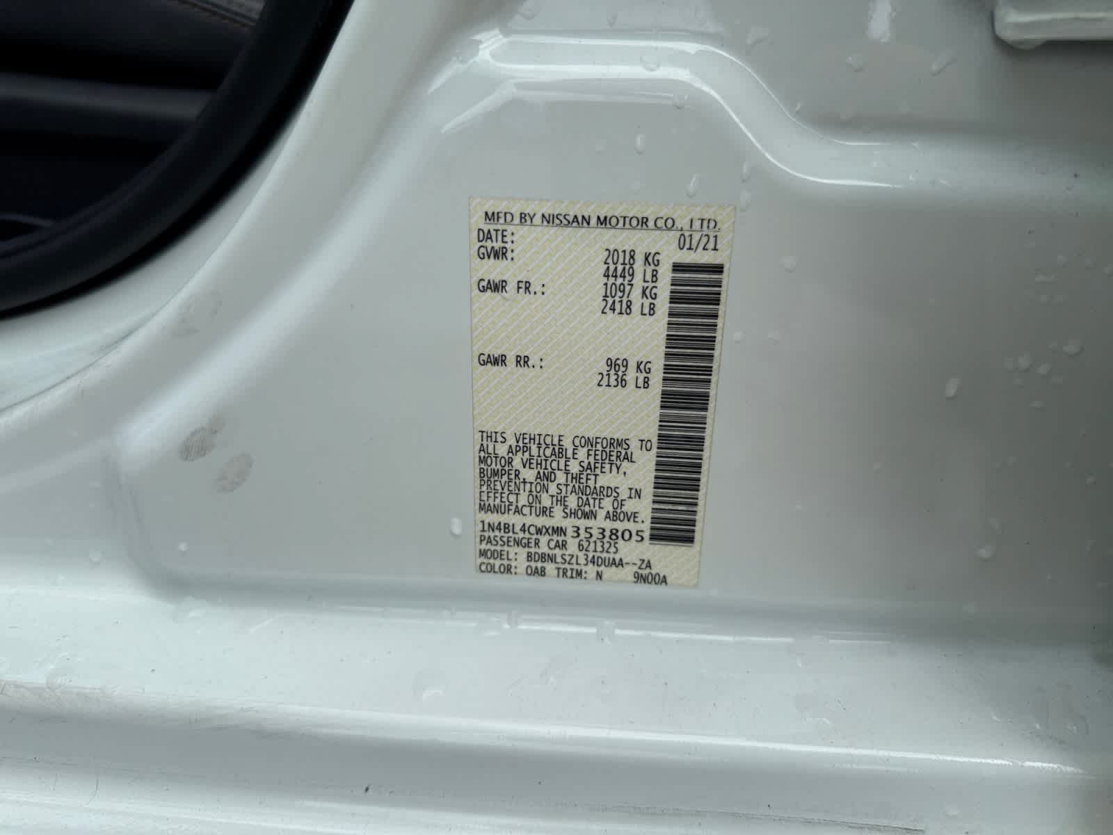 Used 2021 Nissan Altima 2.5 SR w/ SR Premium Package AWD/4WD image 25