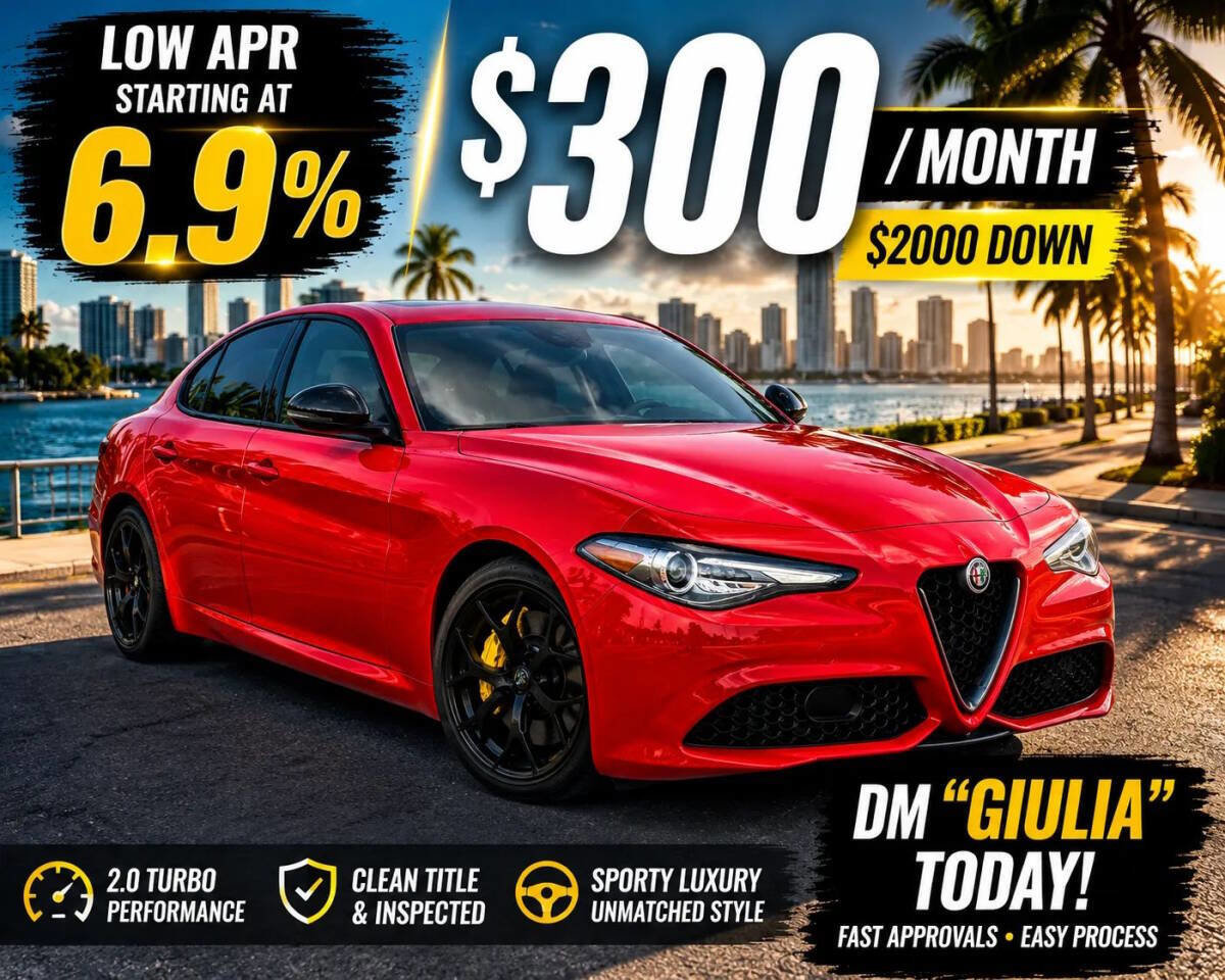 Used 2019 Alfa Romeo Giulia w/ Nero Edizione