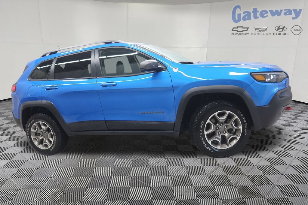 Used 2021 Jeep Cherokee Trailhawk w/ Premium Leather Package AWD/4WD 360° Tour