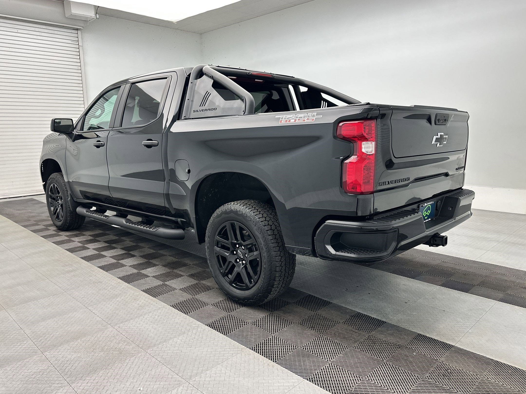 Certified 2025 Chevrolet Silverado 1500 Custom Trail Boss w/ Turbomax Blackout Package AWD/4WD image 3