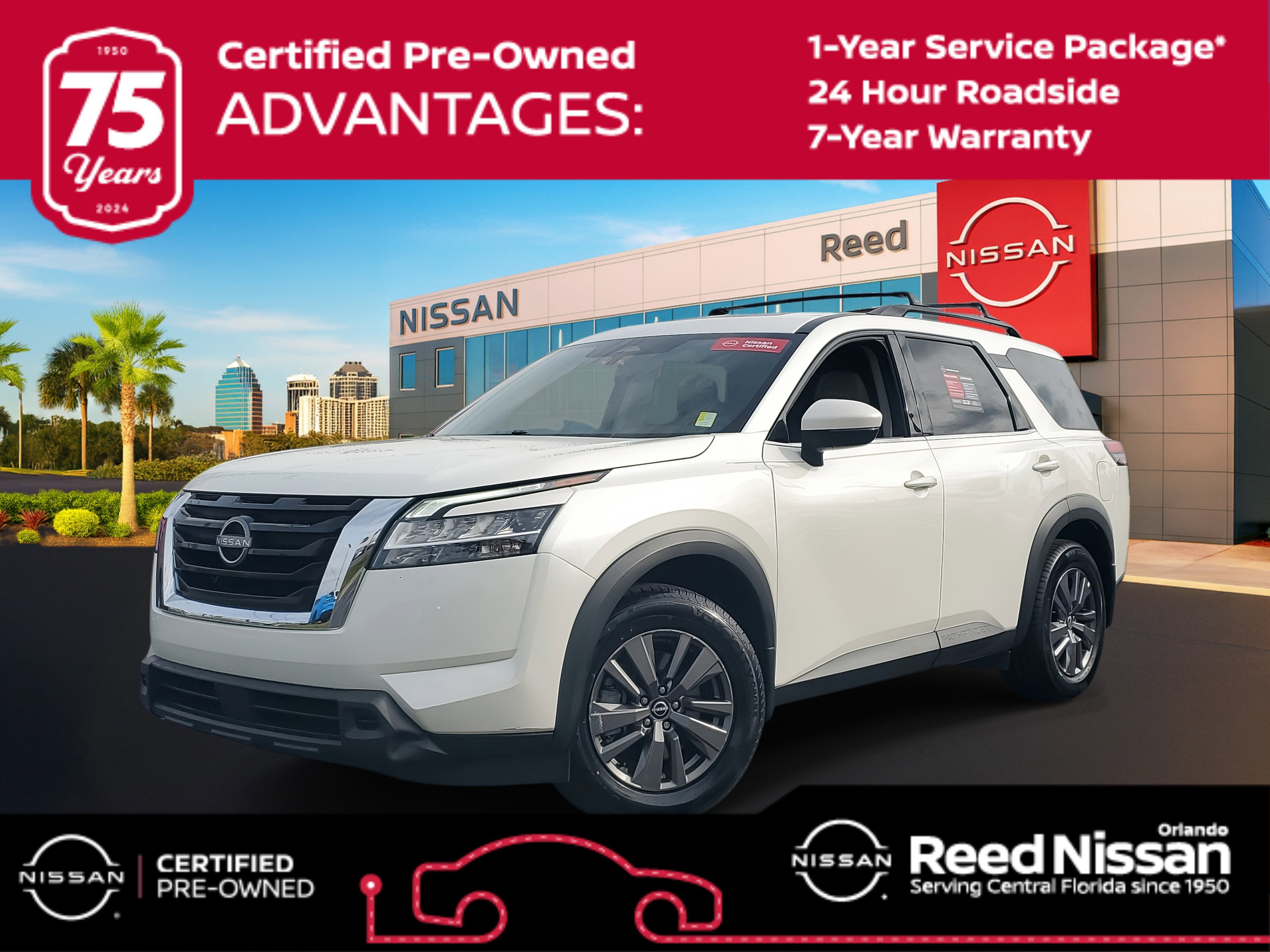 Certified 2022 Nissan Pathfinder SV w/ SV Premium Package