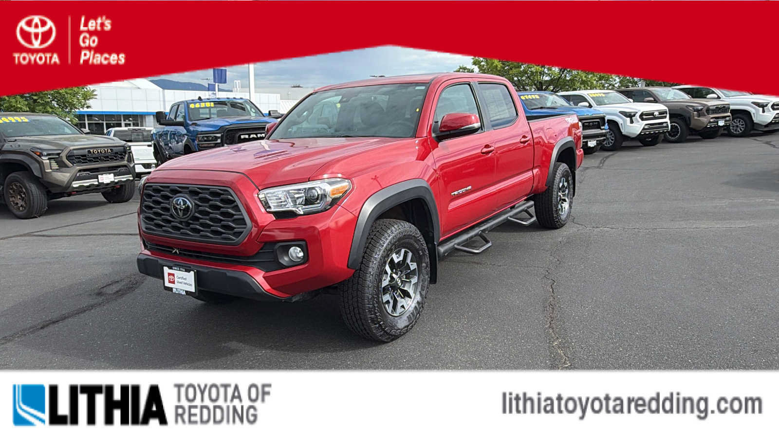 Certified 2023 Toyota Tacoma TRD Off-Road w/ TRD Premium Off Road Package AWD/4WD image 1