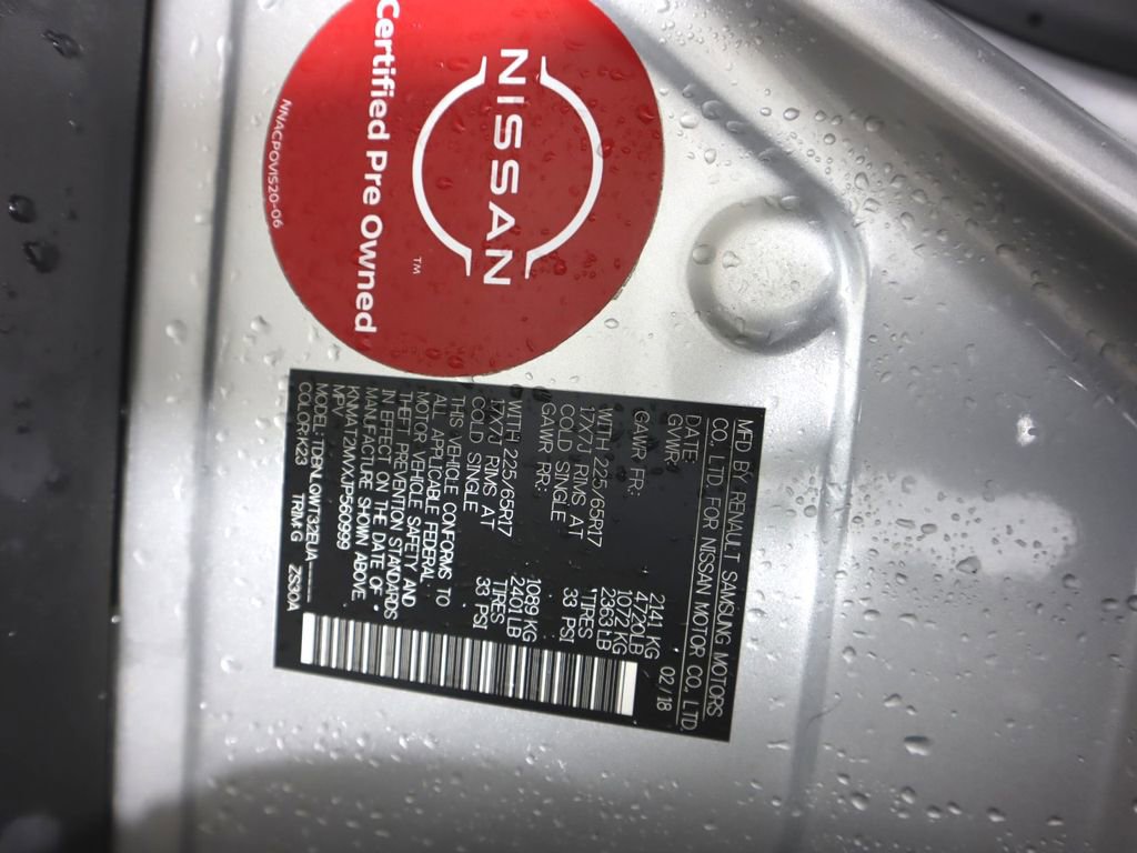 Used 2018 Nissan Rogue SV AWD/4WD image 27