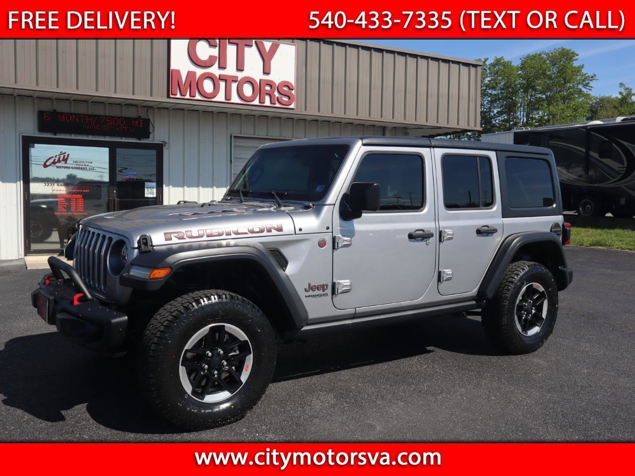 Used 2018 Jeep Wrangler Unlimited Rubicon AWD/4WD image 1