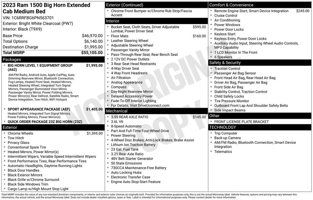 Used 2023 RAM 1500 Big Horn image 6