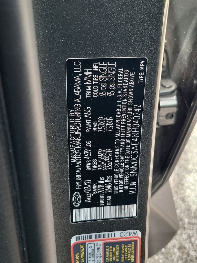 Used 2022 Hyundai Tucson SEL w/ Convenience + Premium Package FWD image 31