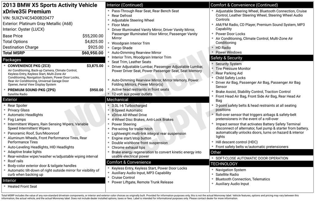 Used 2013 BMW X5 xDrive35i image 34