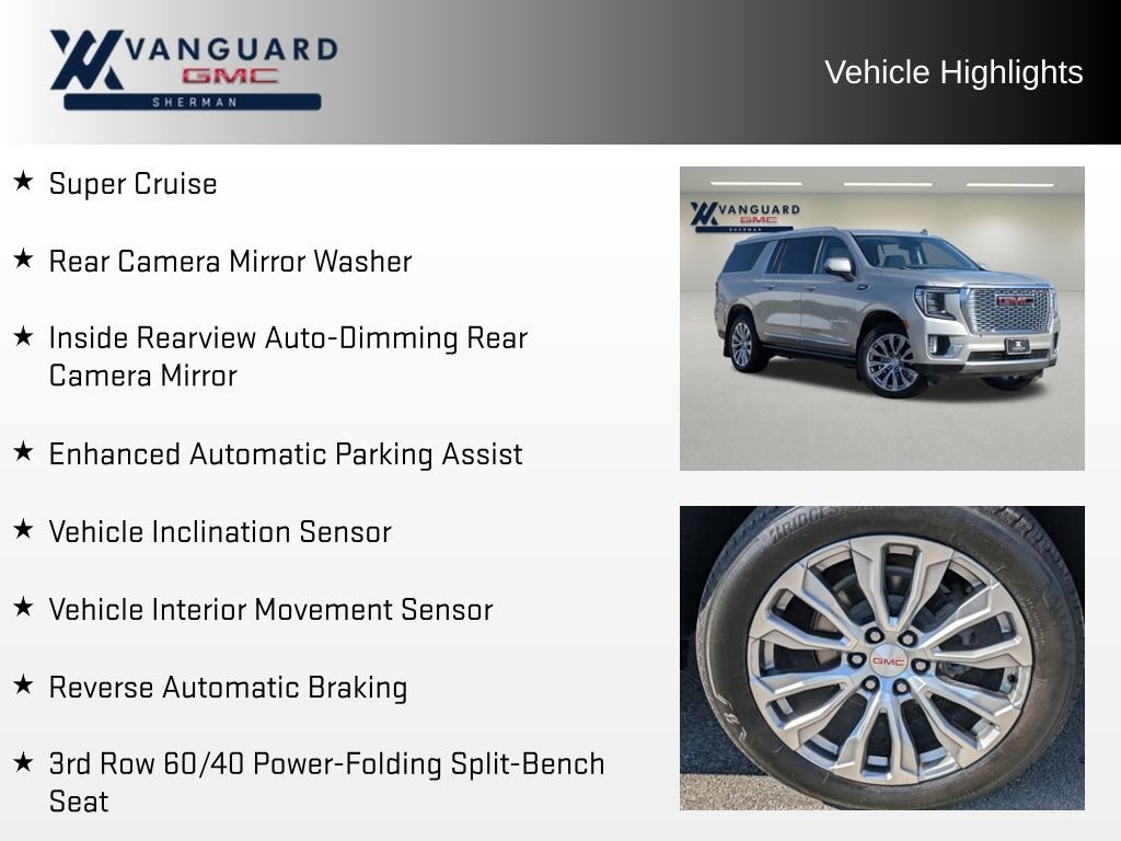 Used 2023 GMC Yukon XL Denali AWD/4WD image 21