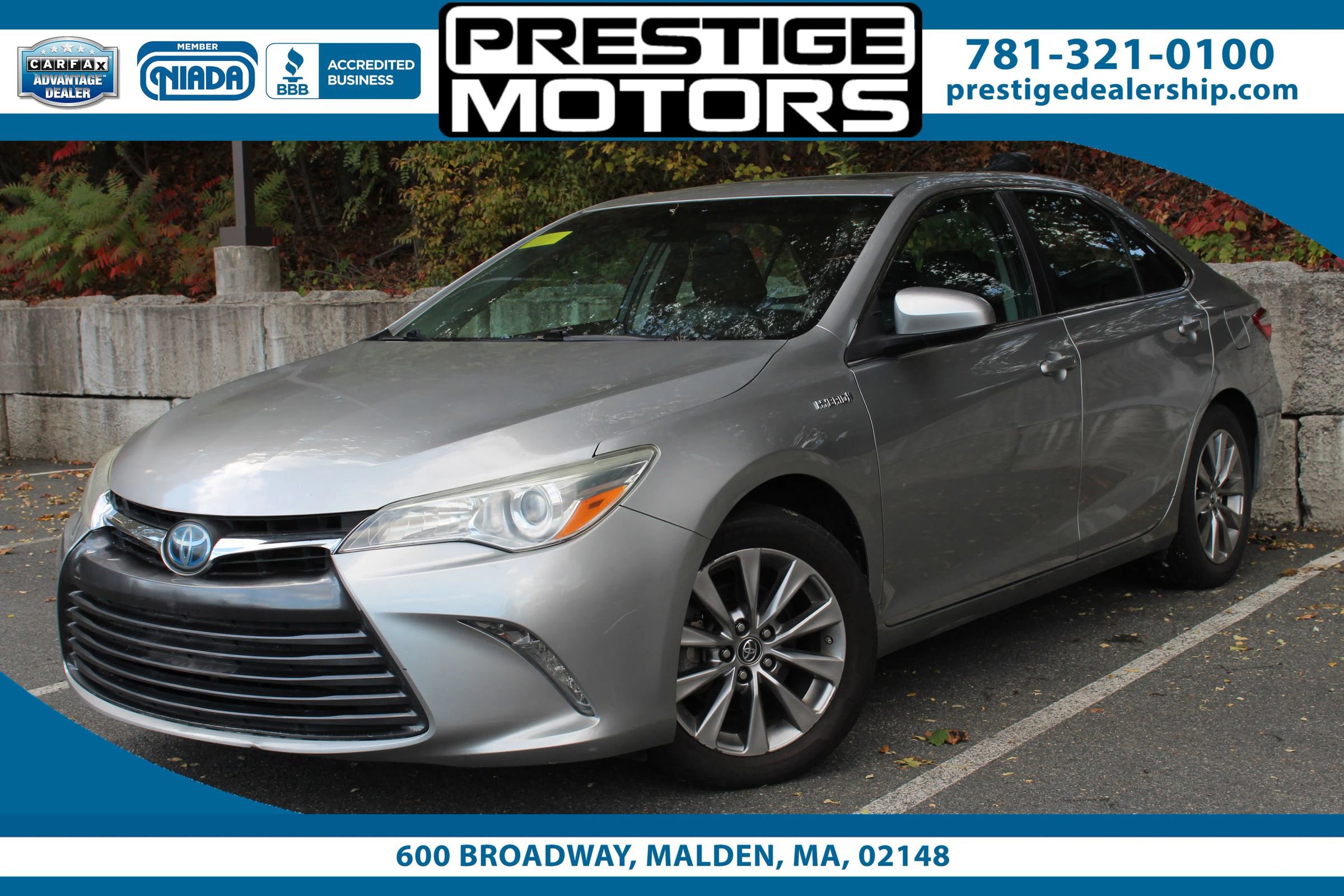 Used 2016 Toyota Camry XLE w/ Moonroof Package