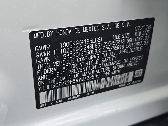 New 2027 Honda HR-V Sport image 19