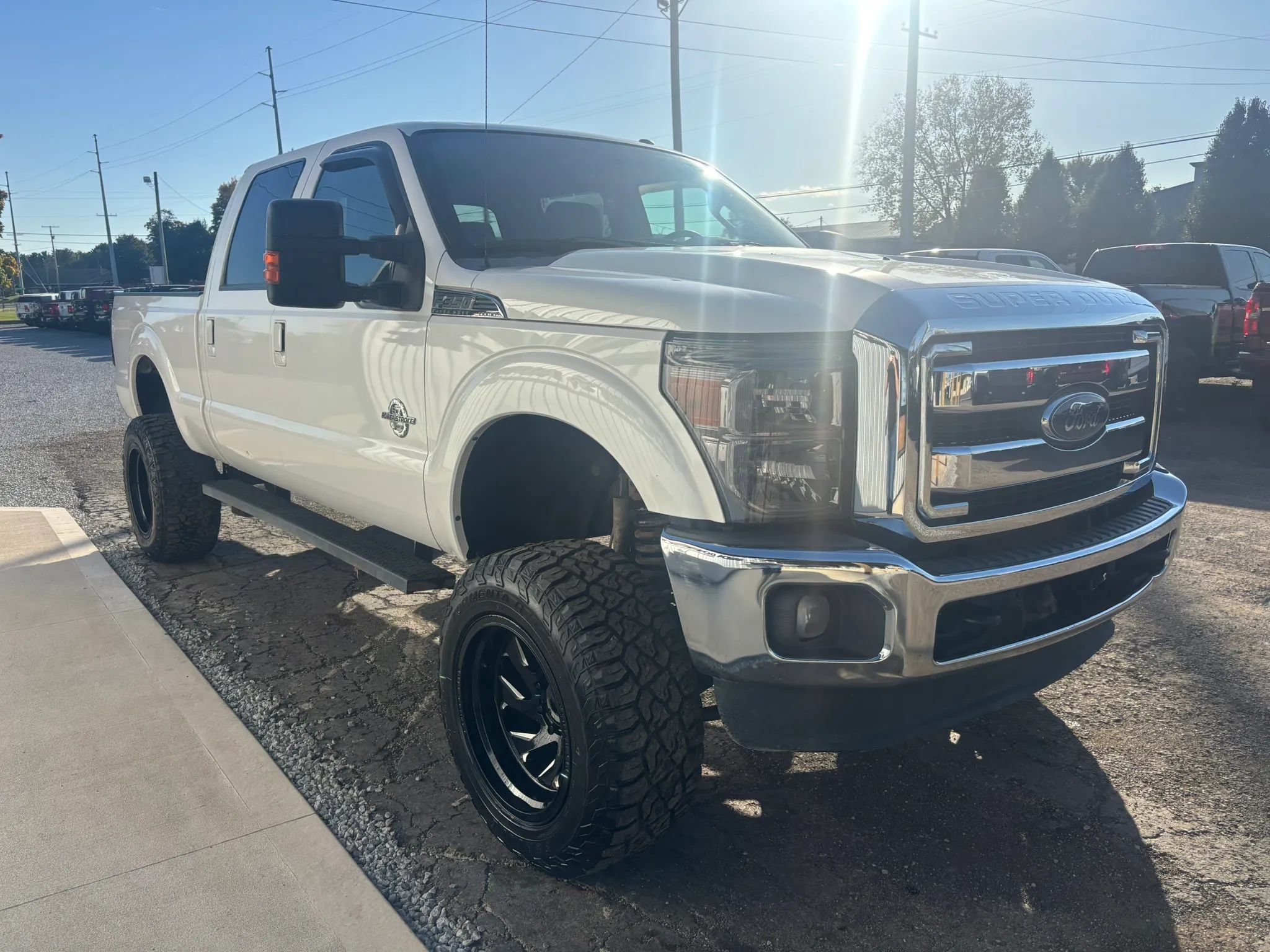 Used 2015 Ford F350 Lariat w/ Snow Plow Prep Package AWD/4WD image 11