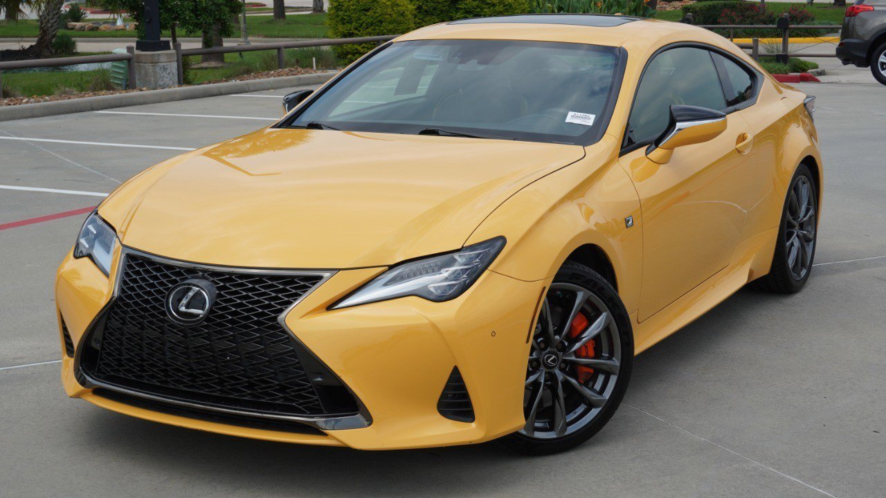 Used 2022 Lexus RC 350 F Sport RWD video 1