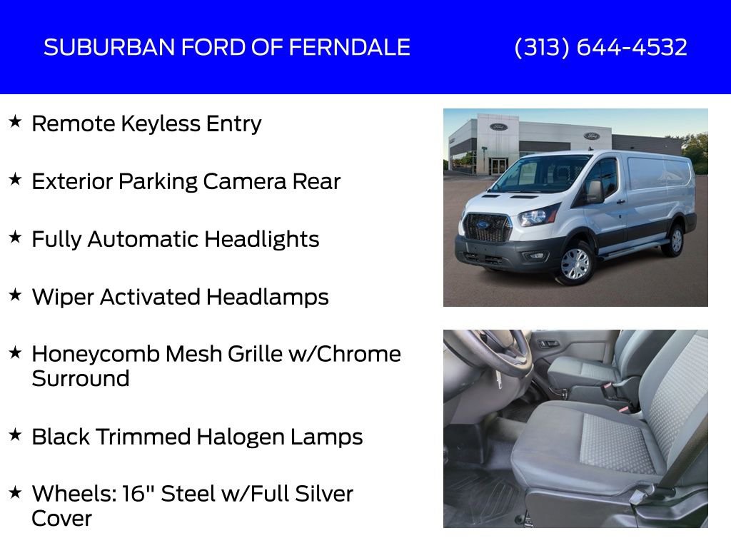 Used 2024 Ford Transit 250 Low Roof w/ Exterior Upgrade Package image 9