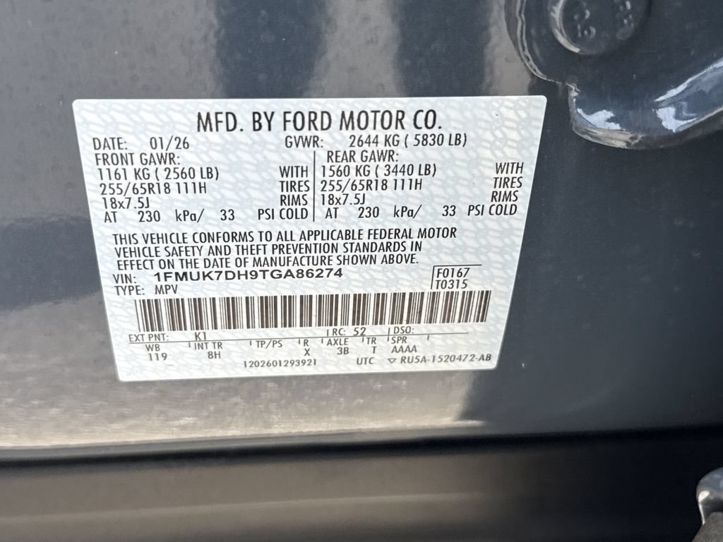 Used 2026 Ford Explorer Active RWD image 30
