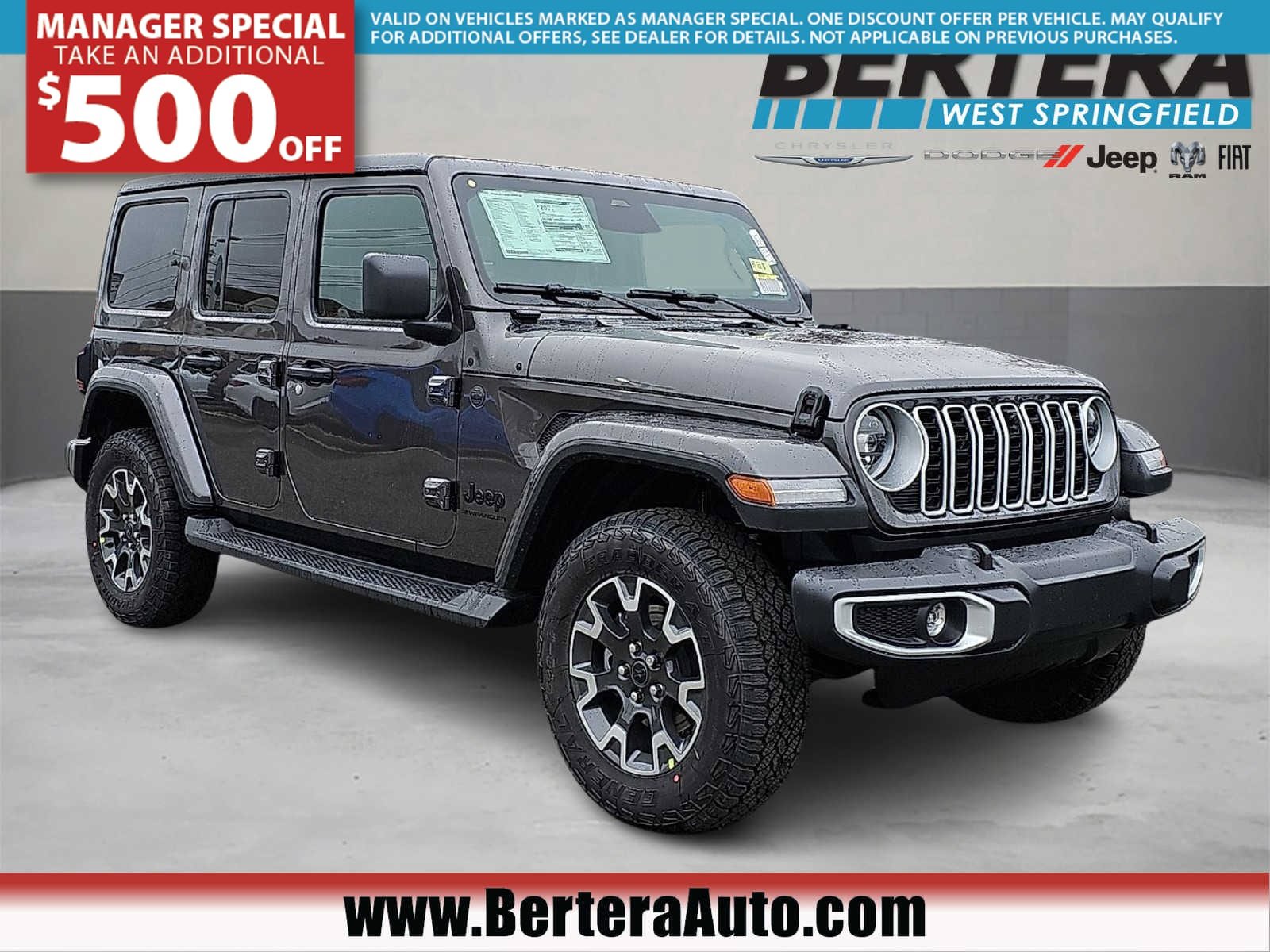 New 2026 Jeep Wrangler Unlimited Sahara