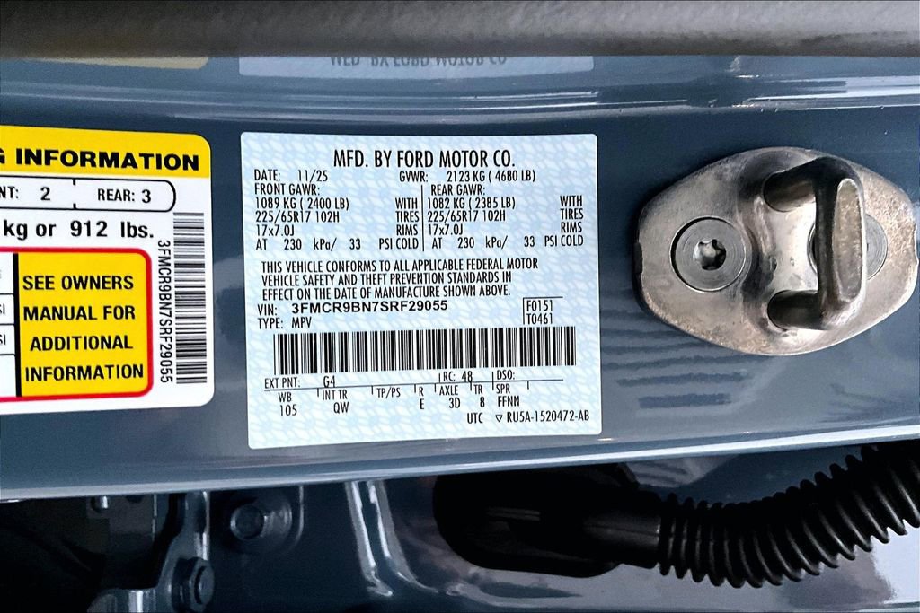 New 2025 Ford Bronco Sport Big Bend w/ Convenience Package image 12