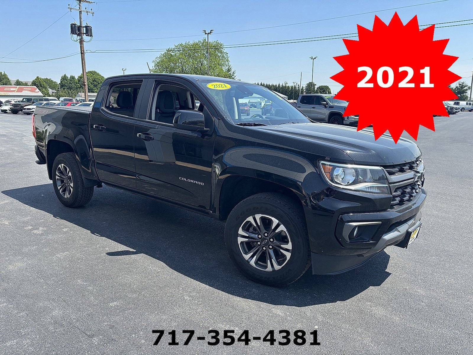 Used 2021 Chevrolet Colorado Z71 w/ Safety Package AWD/4WD image 1