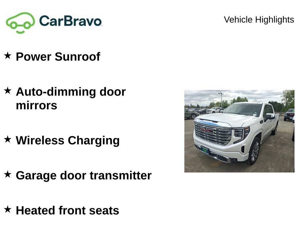 Certified 2023 GMC Sierra 1500 Denali w/ Denali Reserve Package AWD/4WD image 9