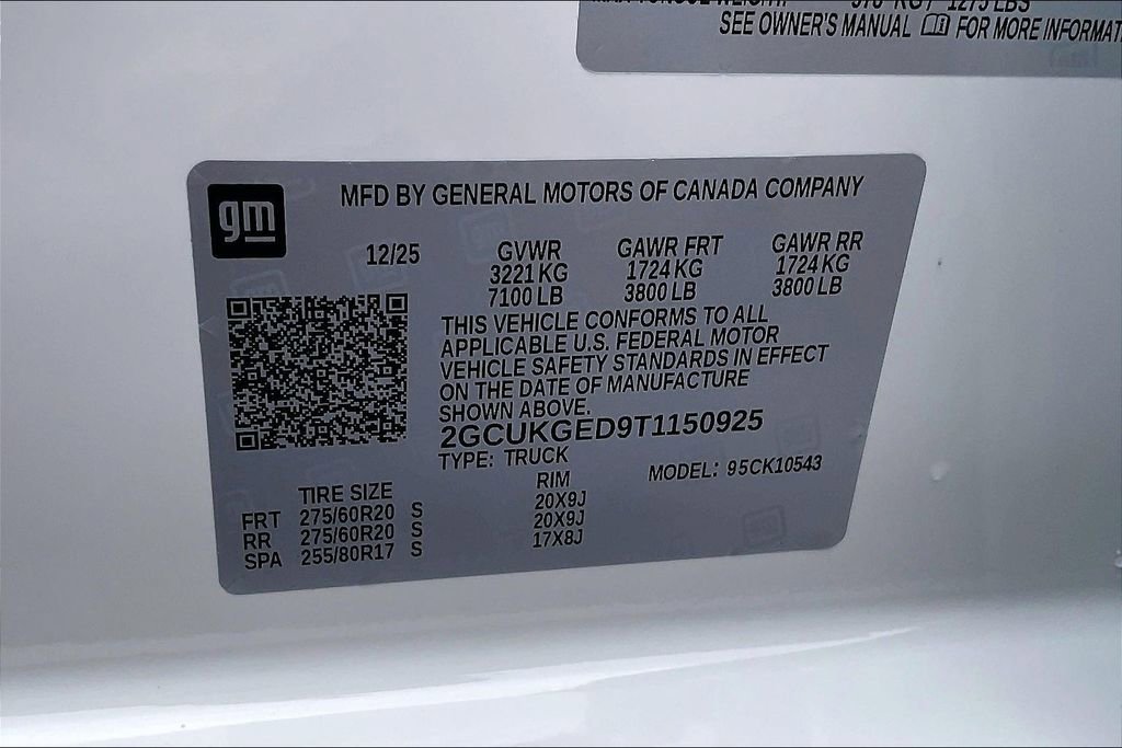New 2026 Chevrolet Silverado 1500 LTZ w/ LTZ Premium Package image 8