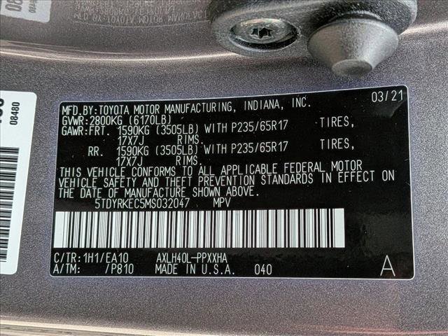 Certified 2021 Toyota Sienna XLE image 23