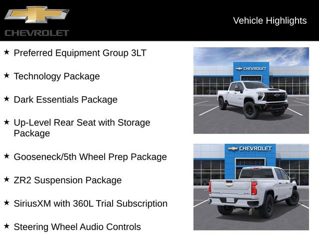 Used 2026 Chevrolet Silverado 2500 ZR2 w/ LPO, Dark Essentials Package AWD/4WD image 5