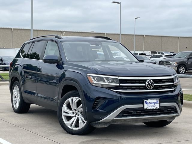 Used 2021 Volkswagen Atlas SE w/ Panoramic Sunroof Package AWD/4WD image 2