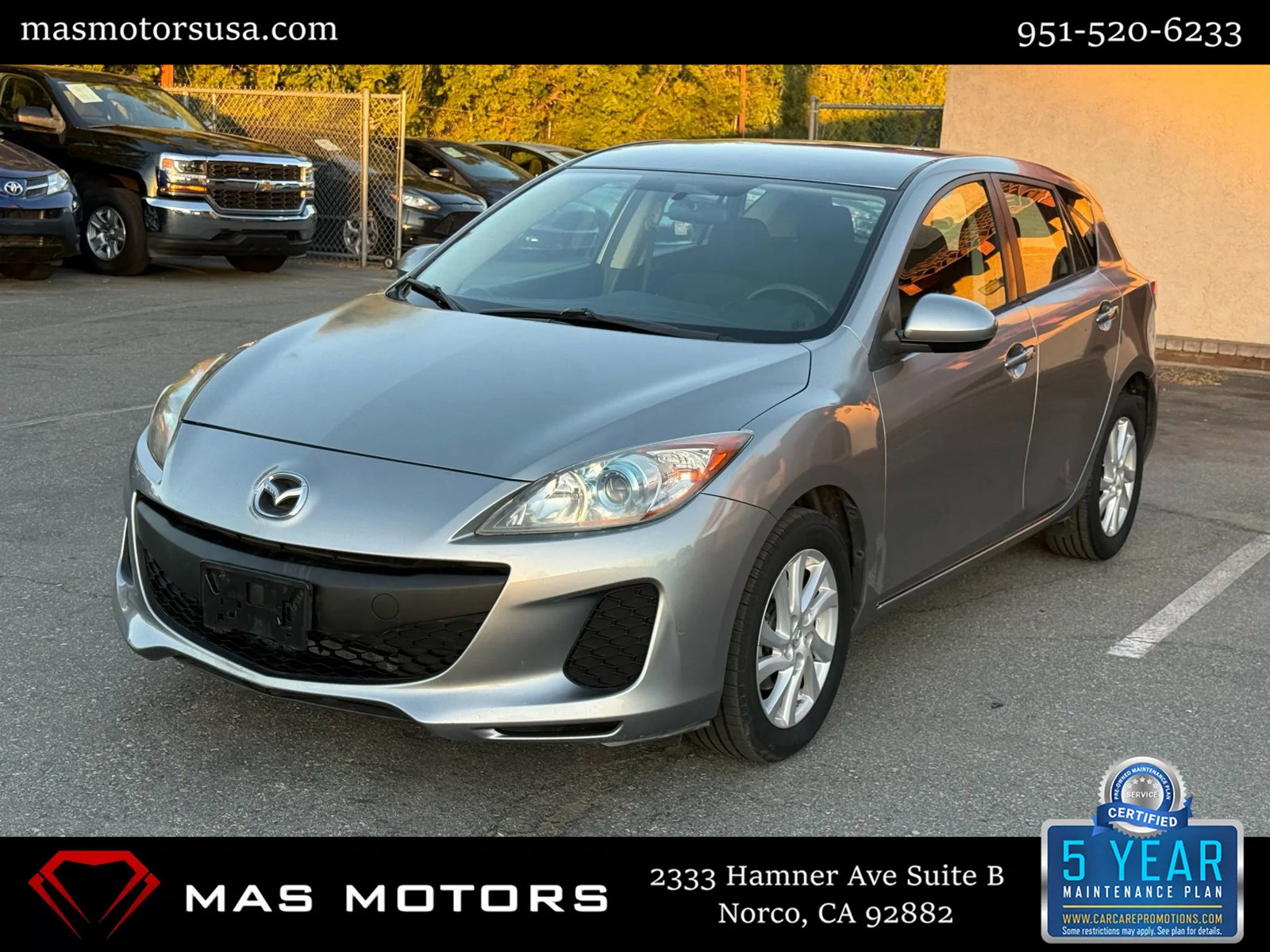 Used 2012 MAZDA MAZDA3 i Touring image 1