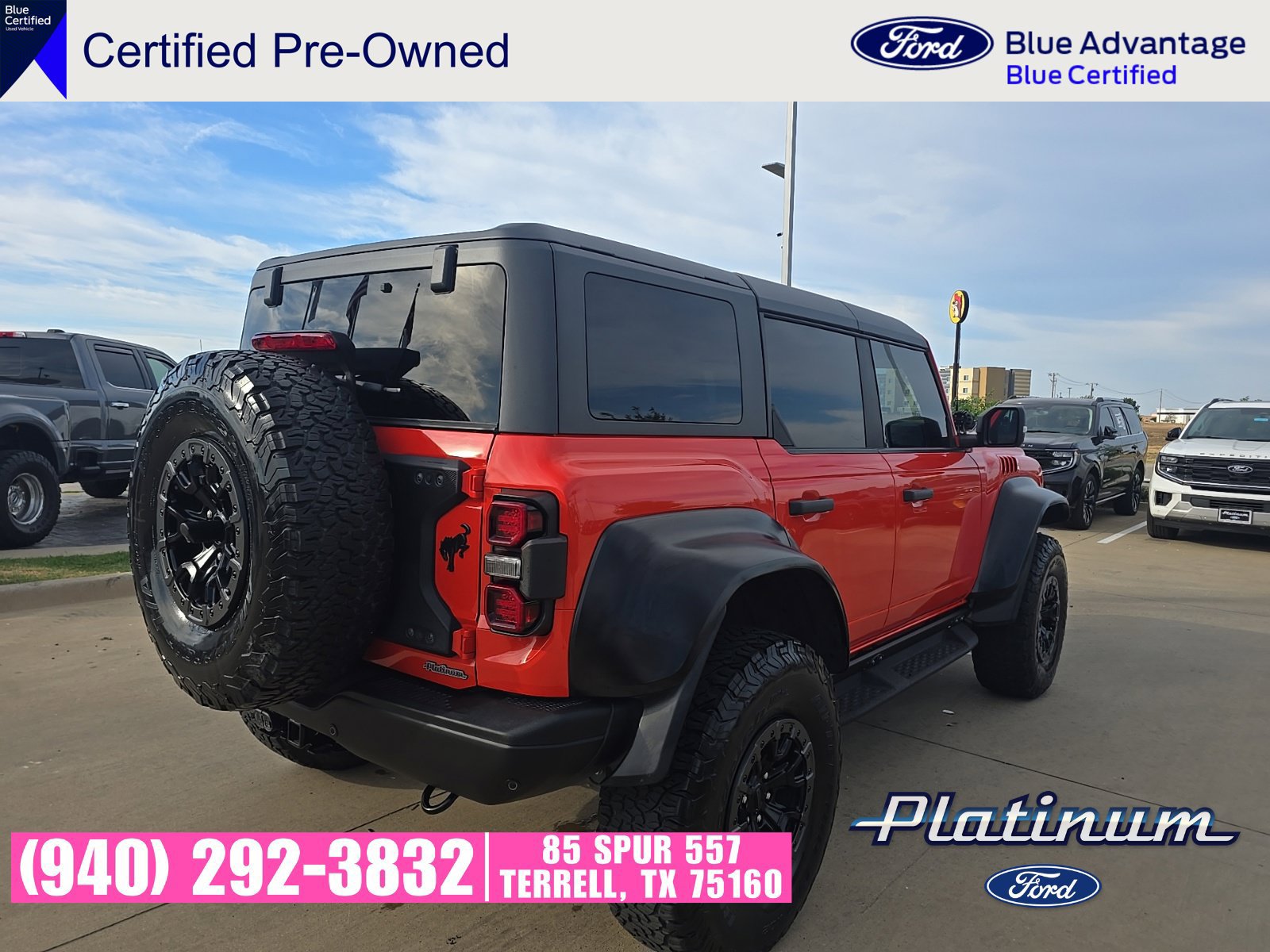 Used 2022 Ford Bronco Raptor AWD/4WD image 9
