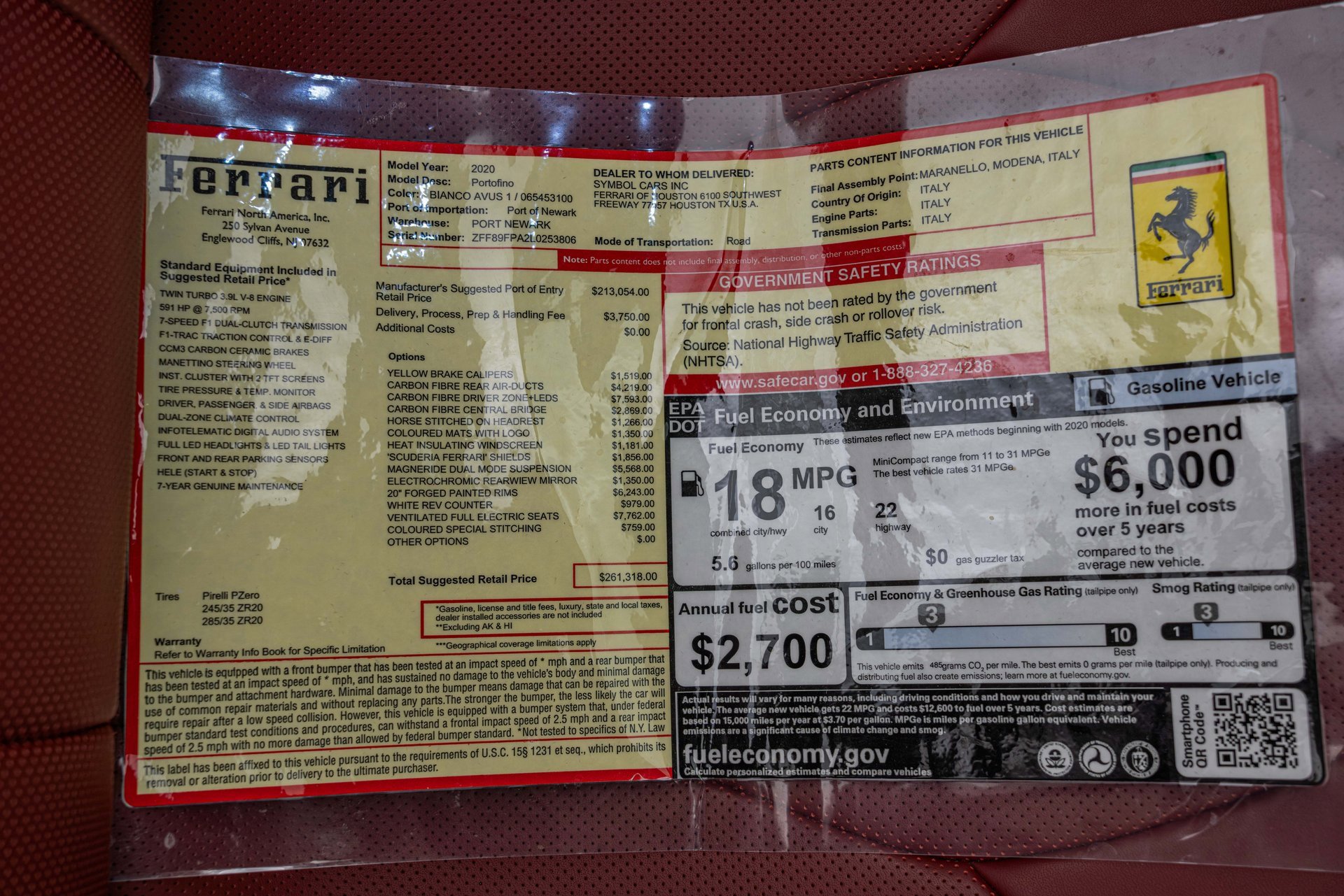 Certified 2020 Ferrari Portofino image 27