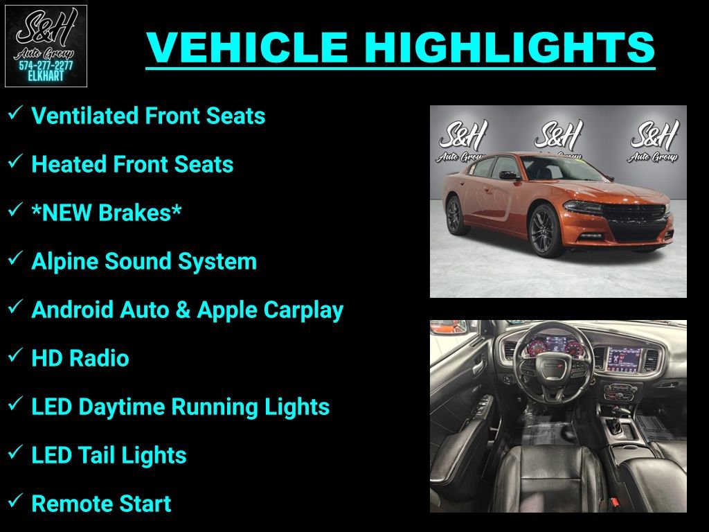 Used 2021 Dodge Charger SXT w/ Plus Group AWD/4WD image 3