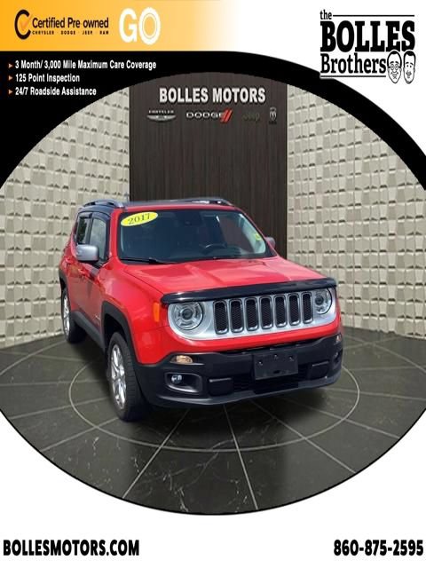 Certified 2017 Jeep Renegade Limited