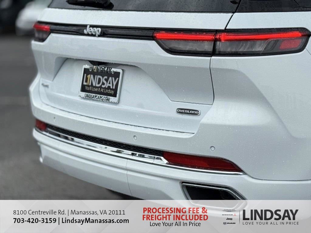 New 2025 Jeep Grand Cherokee Overland w/ Adv Protech Group III image 5