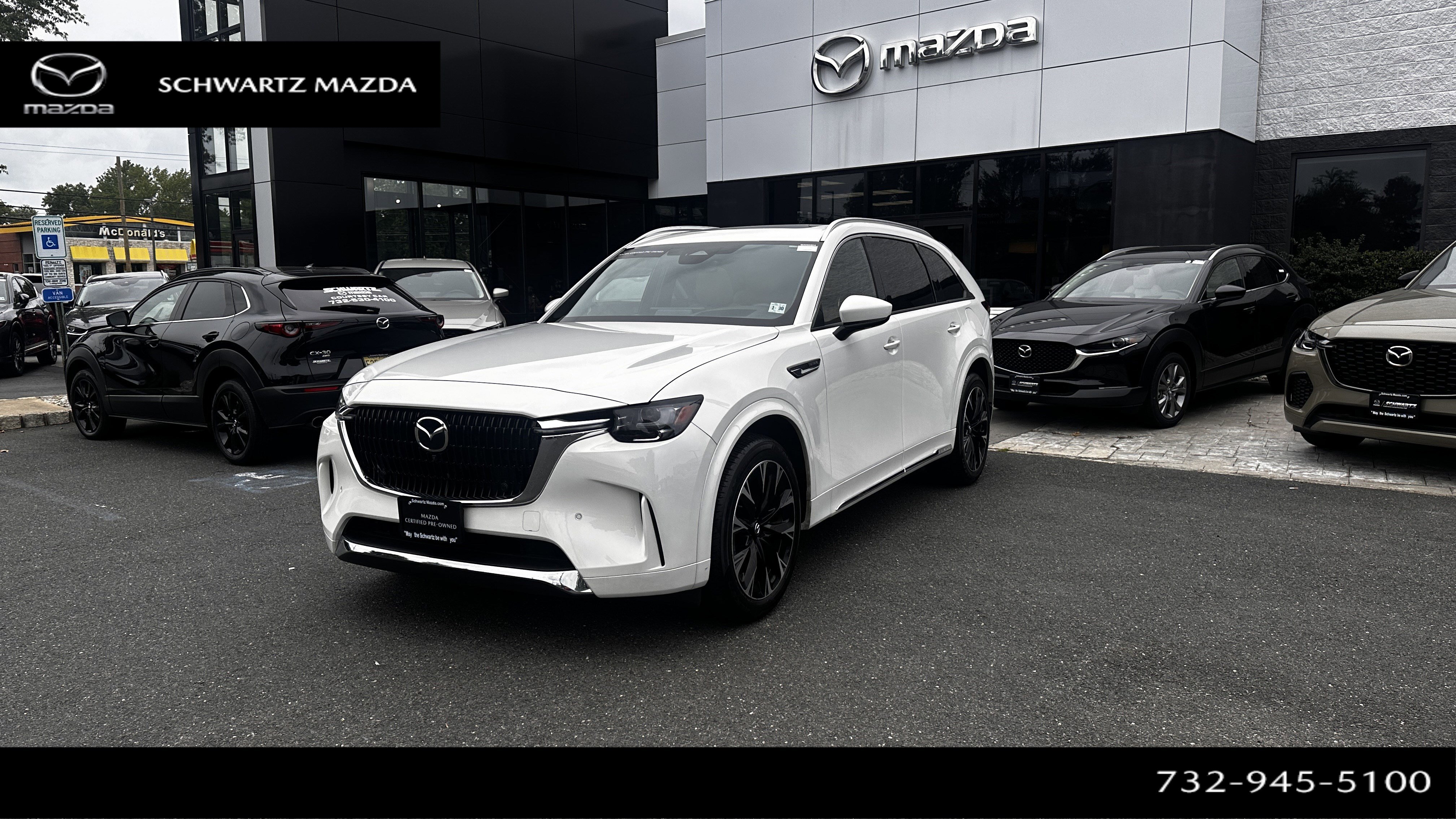 Certified 2025 MAZDA CX-90 3.3 Turbo S w/ Premium Plus