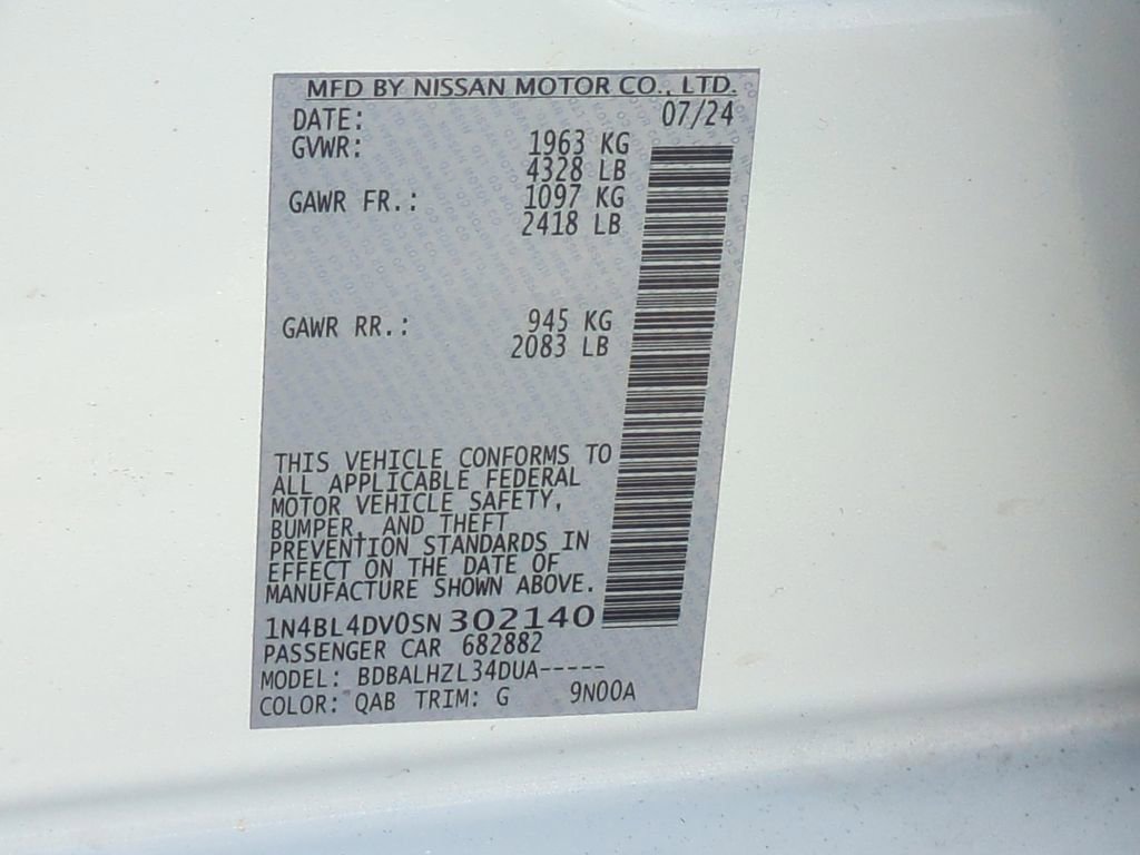 Certified 2025 Nissan Altima 2.5 SV image 21