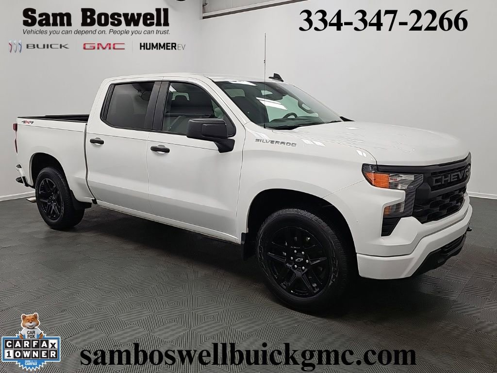 Used 2023 Chevrolet Silverado 1500 Custom AWD/4WD image 1