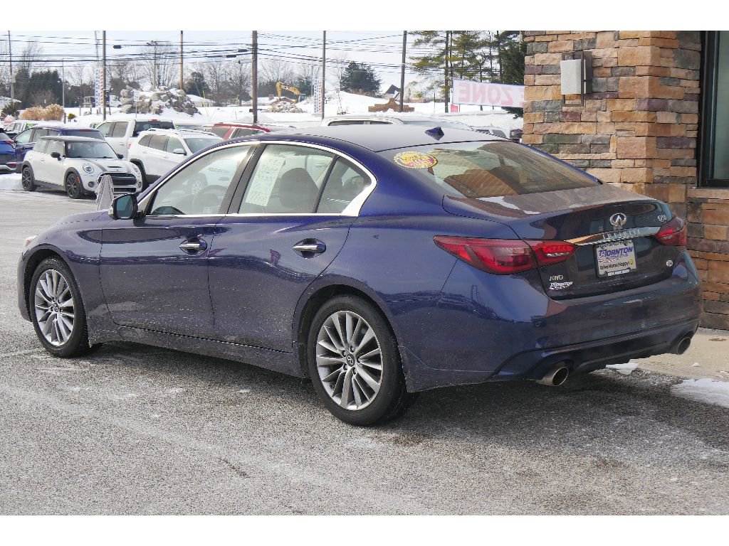 Used 2023 INFINITI Q50 Luxe w/ Cargo Package image 5