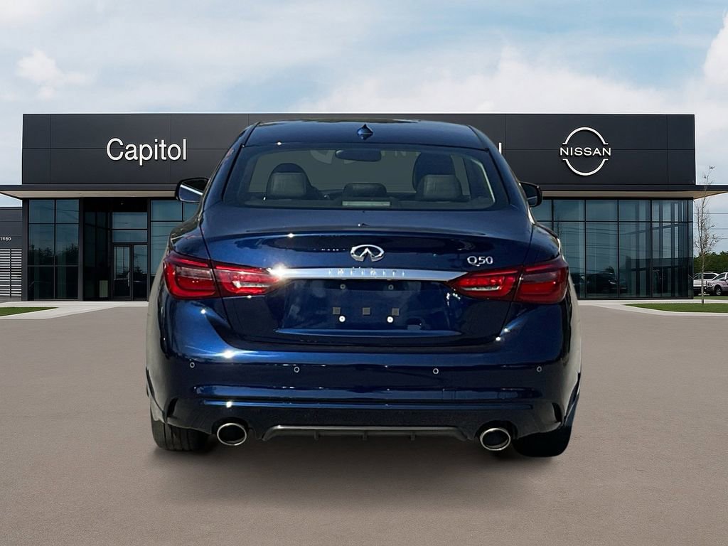 Used 2022 INFINITI Q50 Luxe w/ Cargo Package image 6