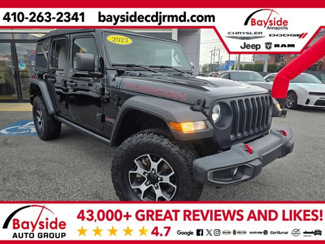 Used 2022 Jeep Wrangler Unlimited Rubicon AWD/4WD image 1