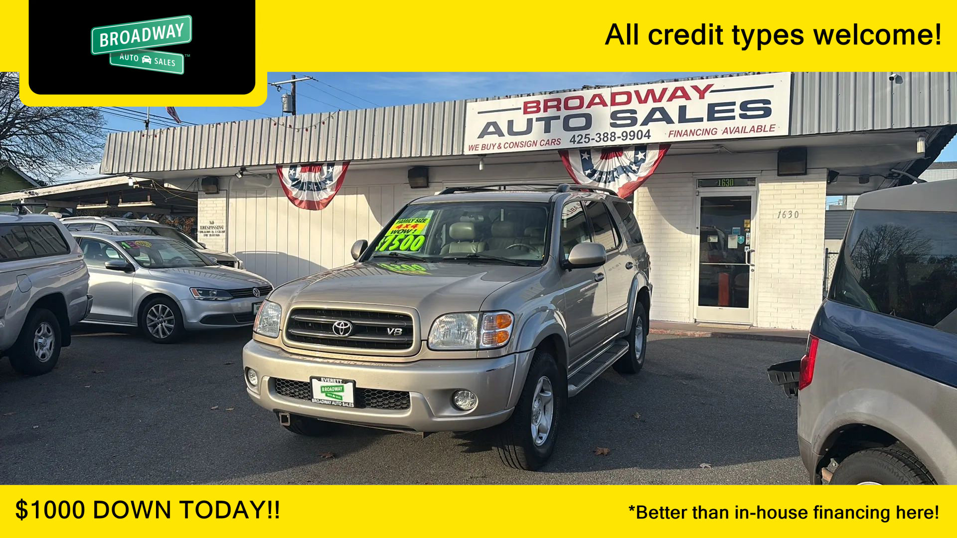 Used 2002 Toyota Sequoia SR5 image 1