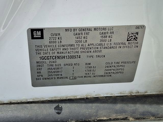 Used 2017 Chevrolet Colorado LT w/ LT Convenience Package image 19