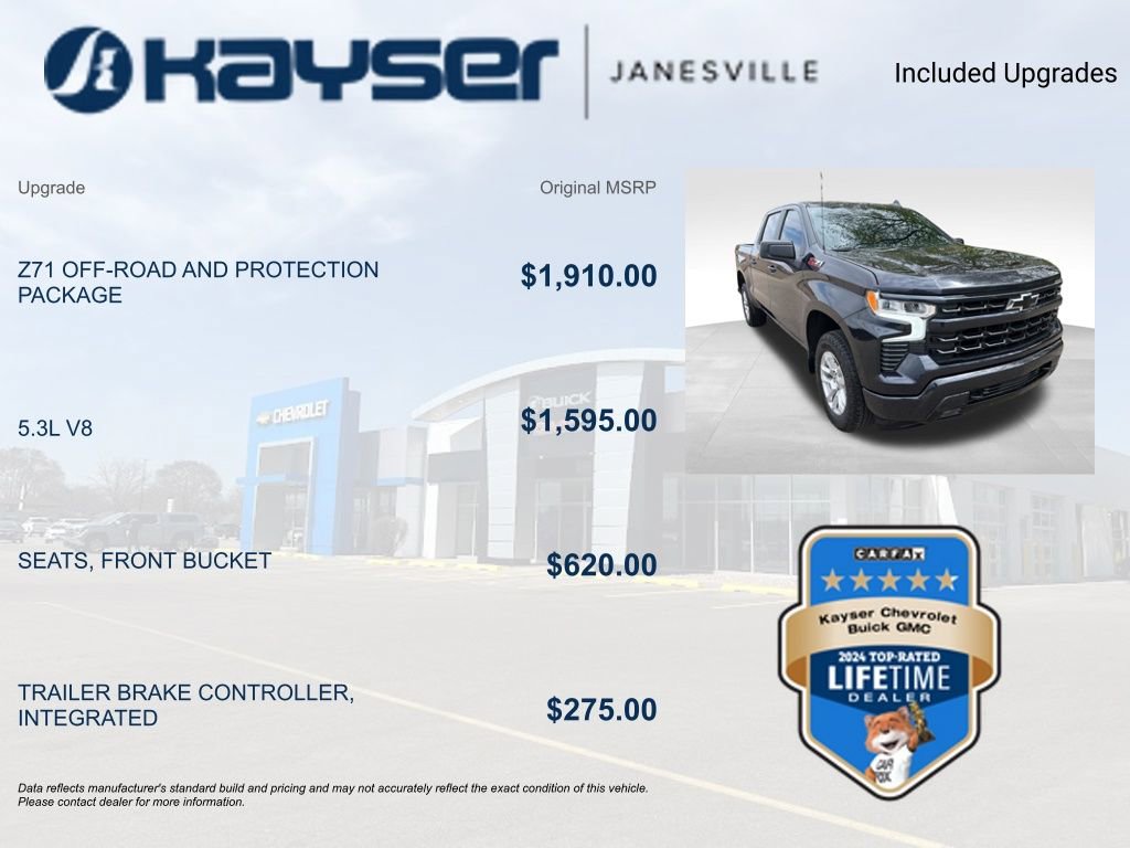 Used 2023 Chevrolet Silverado 1500 RST AWD/4WD image 2