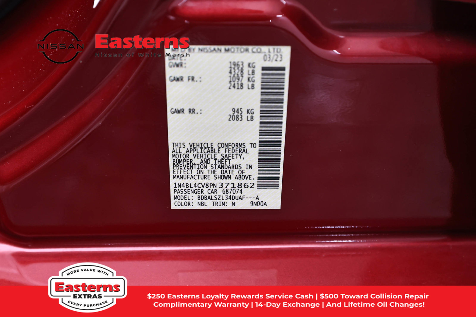 Used 2023 Nissan Altima 2.5 SR w/ SR Premium Package FWD image 35