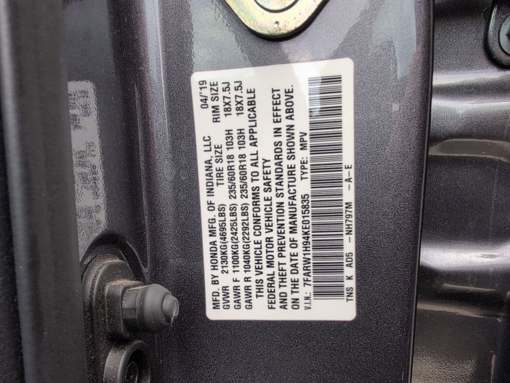 Used 2019 Honda CR-V Touring image 30