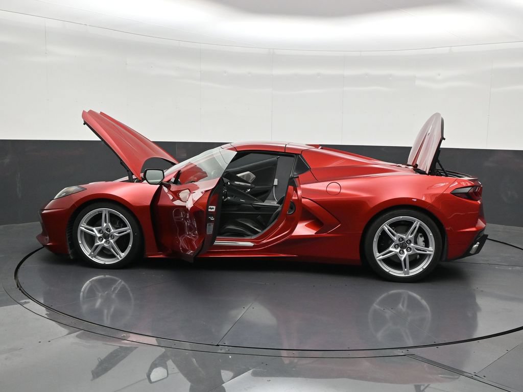 Used 2023 Chevrolet Corvette Stingray Preferred Conv w/ Chrome Exterior Badge Package RWD image 34
