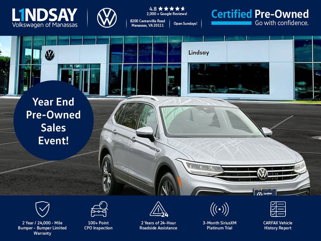 Used 2022 Volkswagen Tiguan SE image 1