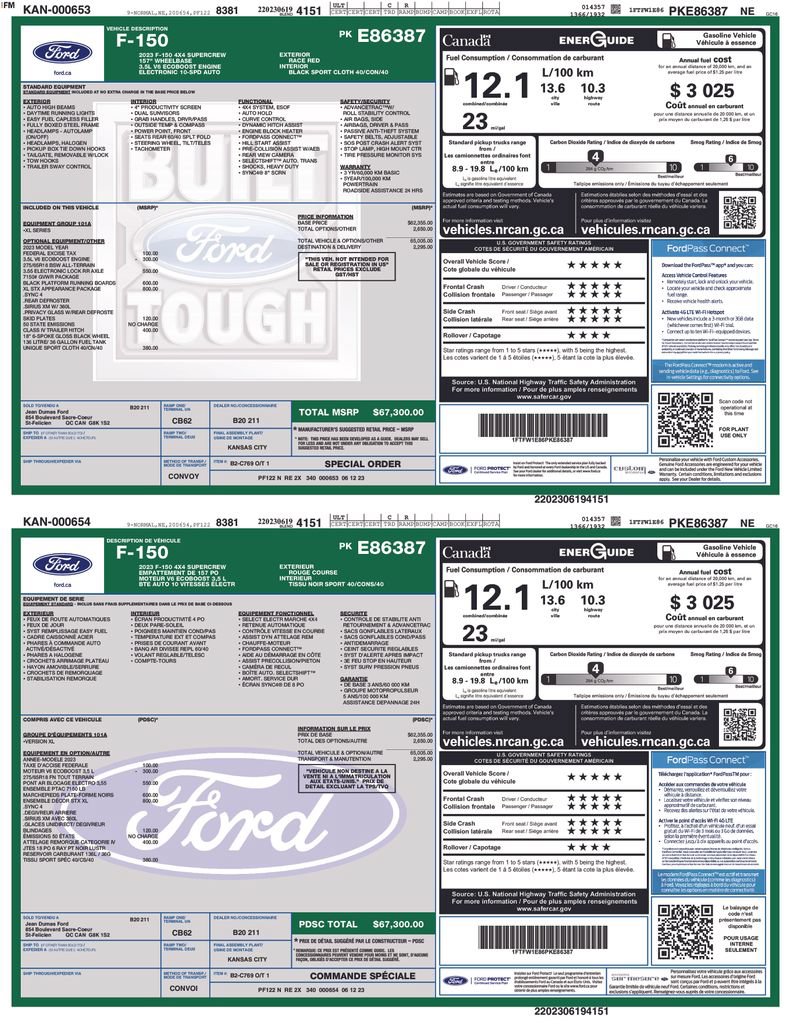 Used 2023 Ford F150 XL AWD/4WD image 50
