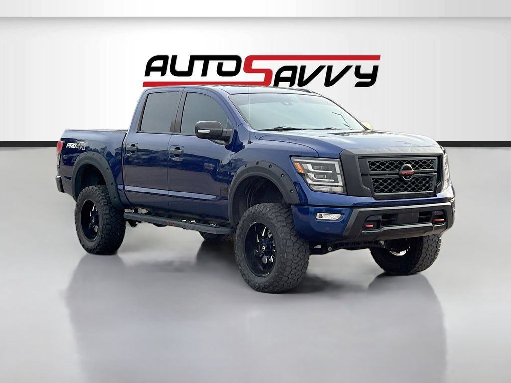 Used 2021 Nissan Titan PRO-4X w/ Pro-4x Convenience Package AWD/4WD image 1