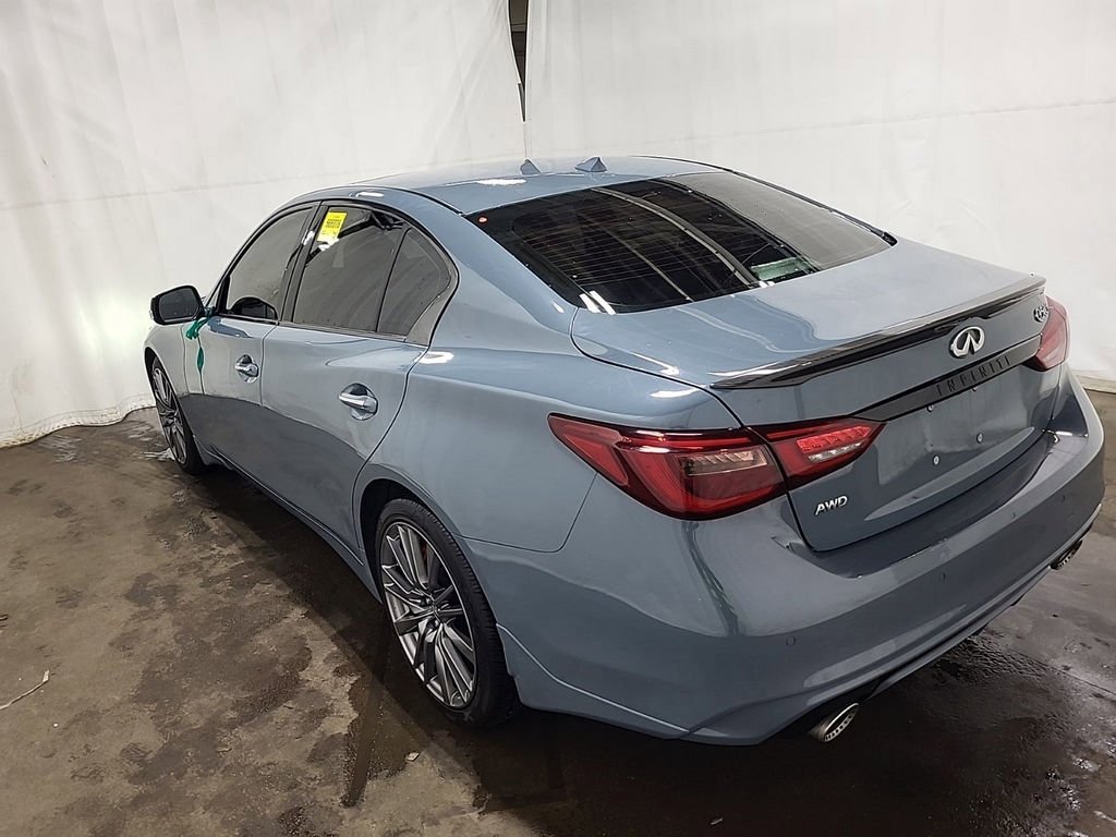 Used 2021 INFINITI Q50 Red Sport 400 w/ Proactive Package image 4